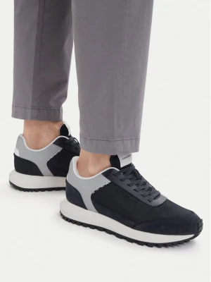 Sneakersy Emporio Armani EM004839 AF24321 MB617 Granatowy
