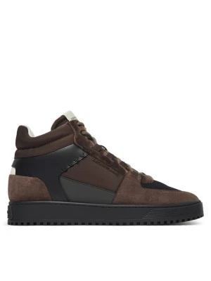 Sneakersy Emporio Armani EM004840 AF23155 Brązowy