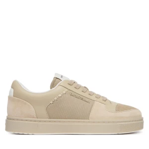Sneakersy Emporio Armani EM005293 AF24321 M1359 Beżowy