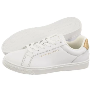 Sneakersy Essential Cupsole Sneaker White/Gold FW0FW07908 0K6 (TH1056-a) Tommy Hilfiger