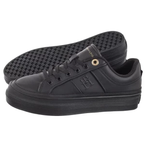 Sneakersy Essential Vulc Sneaker Monogram Black FW0FW07945 BDS (TH1116-b) Tommy Hilfiger