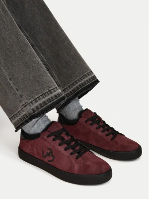 Sneakersy Eva Minge EO-ELLA-WSDR13670 Bordowy