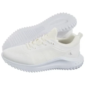 Sneakersy Eva Runner Sock Mg Tech Mix Triple Bright White YW0YW01855 0K4 (CK677-a) Calvin Klein