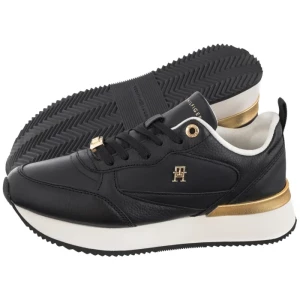 Sneakersy Femine Runner Black FW0FW08117 BDS (TH1214-a) Tommy Hilfiger