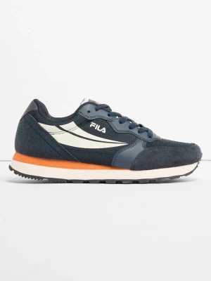 Sneakersy Fila z miękkiego materiału BonPrix niebieski