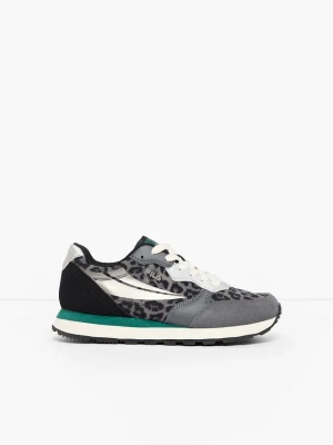 Sneakersy Fila z siateczkową wstawką BonPrix czarny