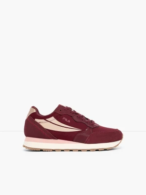 Sneakersy Fila z siateczkową wstawką BonPrix czerwony