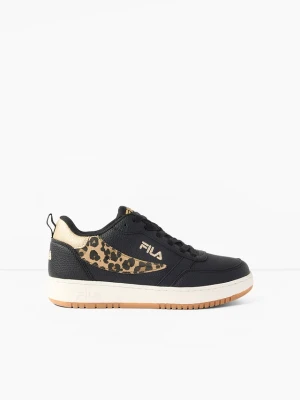 Sneakersy Fila ze zwierzęcymi detalami BonPrix czarny