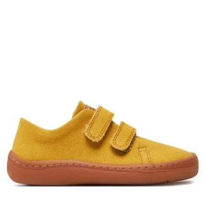 Sneakersy Froddo Barefoot Vegan G3130248-6 S Żółty