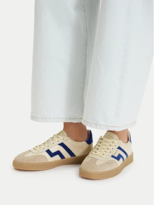 Sneakersy Gant 32531200 Écru Kremowy