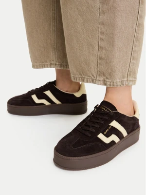 Sneakersy Gant Cuzmani 33533352 Brązowy ciemny