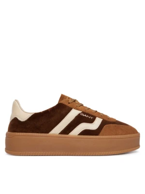 Sneakersy Gant Cuzmani 33538354 Brązowy jasny