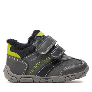 Sneakersy Geox B Balu' B.A B1636A 0CEME C1267 Dk Grey/Lime