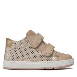 Sneakersy Geox B Biglia Girl B044CC 00722 C0871 Beżowy