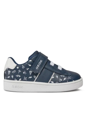 Sneakersy Geox B Eclyper Boy B455LA 00454 C4211 Granatowy