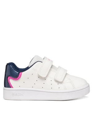 Sneakersy Geox B Eclyper Girl B365MA 0BCKC C0006 Biały