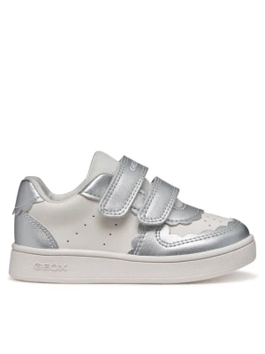 Sneakersy Geox B Eclyper Girl B555MA 054AJ C0007 Srebrny