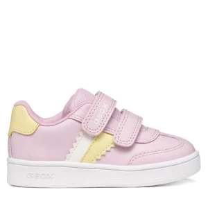 Sneakersy Geox B Eclyper Girl B665MA 000BC CE82M Różowy jasny