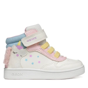 Sneakersy Geox B Eclyper Girl B665MB 0BCQ6 C0406 S Biały
