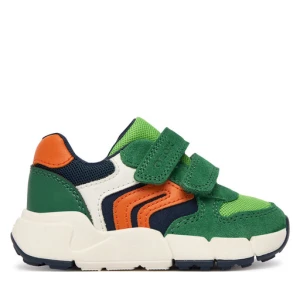 Sneakersy Geox B Flexyper Mini Boy B656GC 01422 C0587 M Zielony