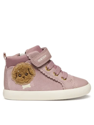 Sneakersy Geox B Gisli B561MB 022BC C8056 S Różowy