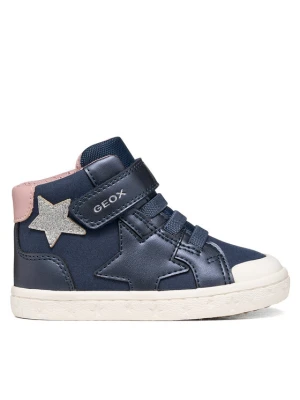 Sneakersy Geox B Gisli Girl B561MG 0AUAJ CF4A8 M Granatowy
