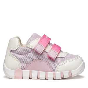 Sneakersy Geox B Iupidoo Girl B3558A 01454 C0761 Różowy