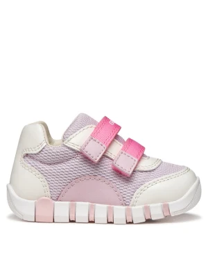 Sneakersy Geox B Iupidoo Girl B3558A 01454 C0761 Różowy
