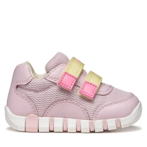 Sneakersy Geox B Iupidoo Girl B3558A 01454 CE82M M Różowy
