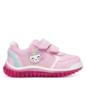 Sneakersy Geox B Lightyloo B5661A 002AS C8004 Różowy