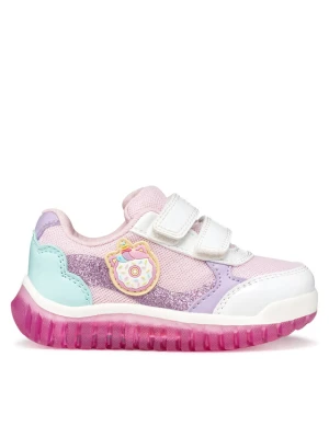 Sneakersy Geox B Lightyloo Girl B6561A 002AS C0406 Różowy