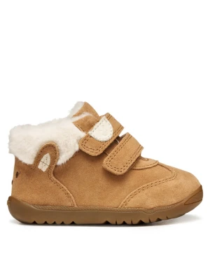 Sneakersy Geox B Macchia B564PB 00022 C6627 Brązowy