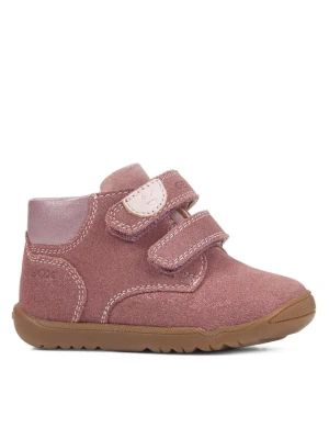 Sneakersy Geox B Macchia Girl B164PC 07722 C8025 Różowy