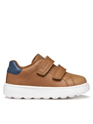 Sneakersy Geox B Minicub Boy B656TA 0CL54 C6176 S Brązowy