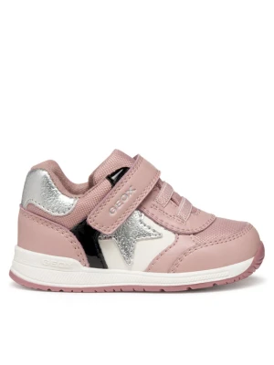 Sneakersy Geox B Rishon B560LA 054FU C8179 Różowy
