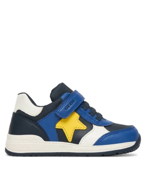 Sneakersy Geox B Rishon Boy B560RA 054FU C0657 Granatowy