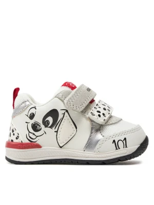 Sneakersy Geox B Rishon Girl B450LB 085NF C0050 Biały