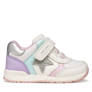 Sneakersy Geox B Rishon Girl B560LA 0BCEW C1022 Biały