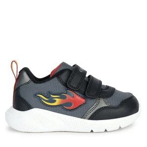 Sneakersy Geox B Sprintye Boy B354UC 0FU54 C0048 M Czarny