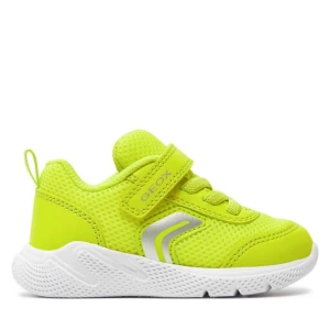 Sneakersy Geox B Sprintye Boy B454UC 01454 C3008 Fluo Green