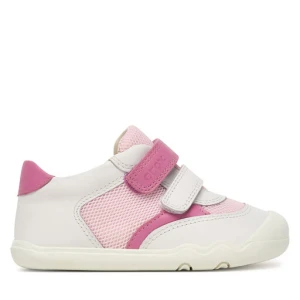Sneakersy Geox B Steppieup Girl B6563A 08514 C0406 Biały