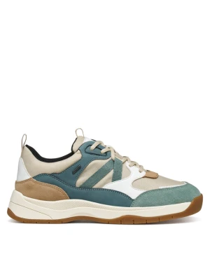 Sneakersy Geox D Berinike B Abx D563NB 011EK C5V4Y Beżowy