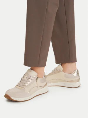 Sneakersy Geox D Bulmya D65NQB 054AC C1S2L Beżowy
