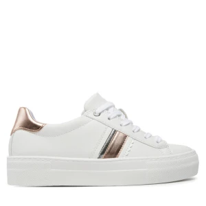 Sneakersy Geox D Claudin D45VWA 000BC C1ZH8 White/Rose Gold