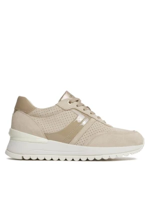 Sneakersy Geox D Desya D3500A 022HH C6738 Brązowy