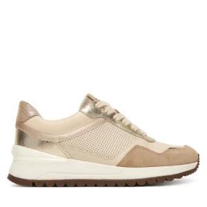 Sneakersy Geox D Desya D6500A 085CF C1S2L Beżowy