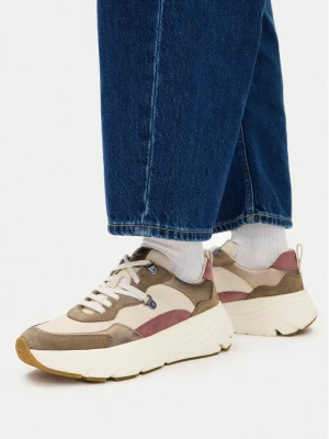 Sneakersy Geox D Diamanta D36UFE 022NF C1467 Szary