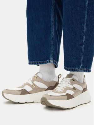 Sneakersy Geox D Diamanta D36UFE 08522 C0118 Biały