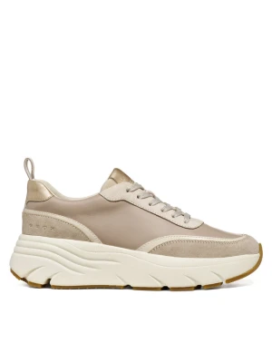 Sneakersy Geox D Diamanta D66UFA 09B22 C0084 Beżowy