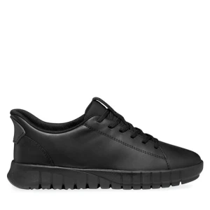 Sneakersy Geox D Flextride Plus D657SC 09B15 C9999 Czarny